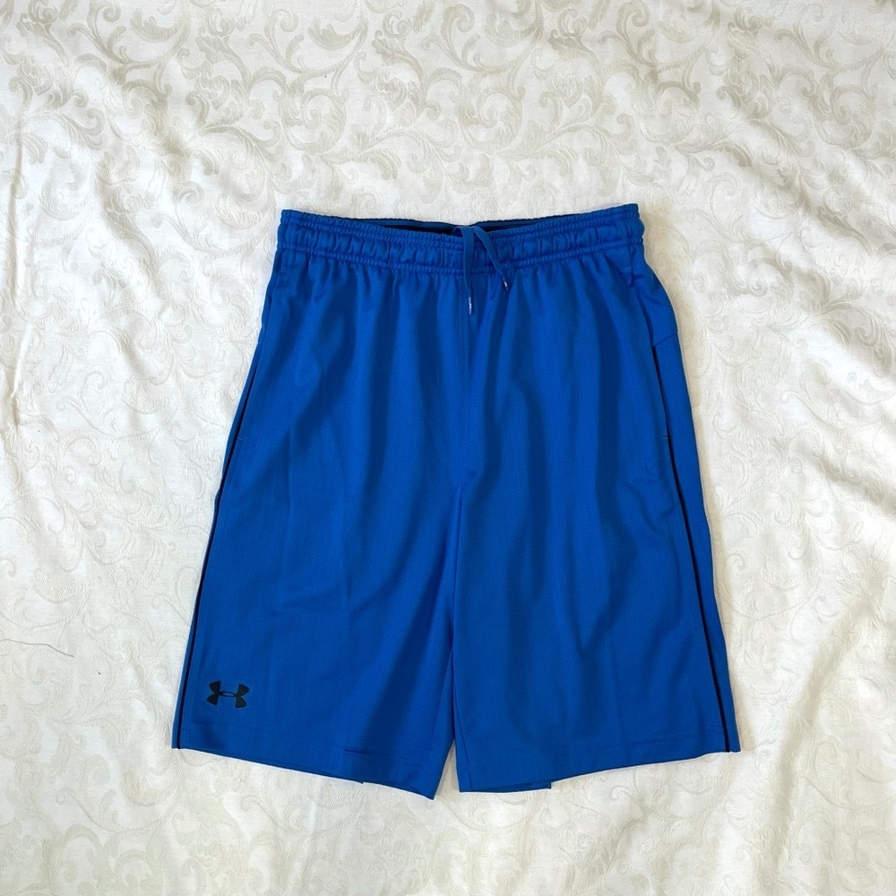 Under Armour-Blue Athletic Shorts